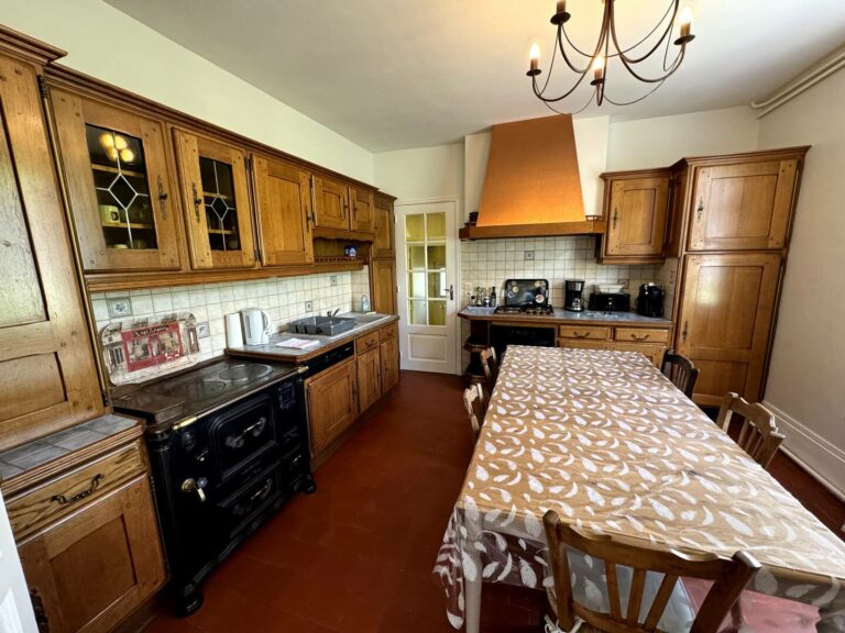 cuisine dans maison location de vacances lisieux